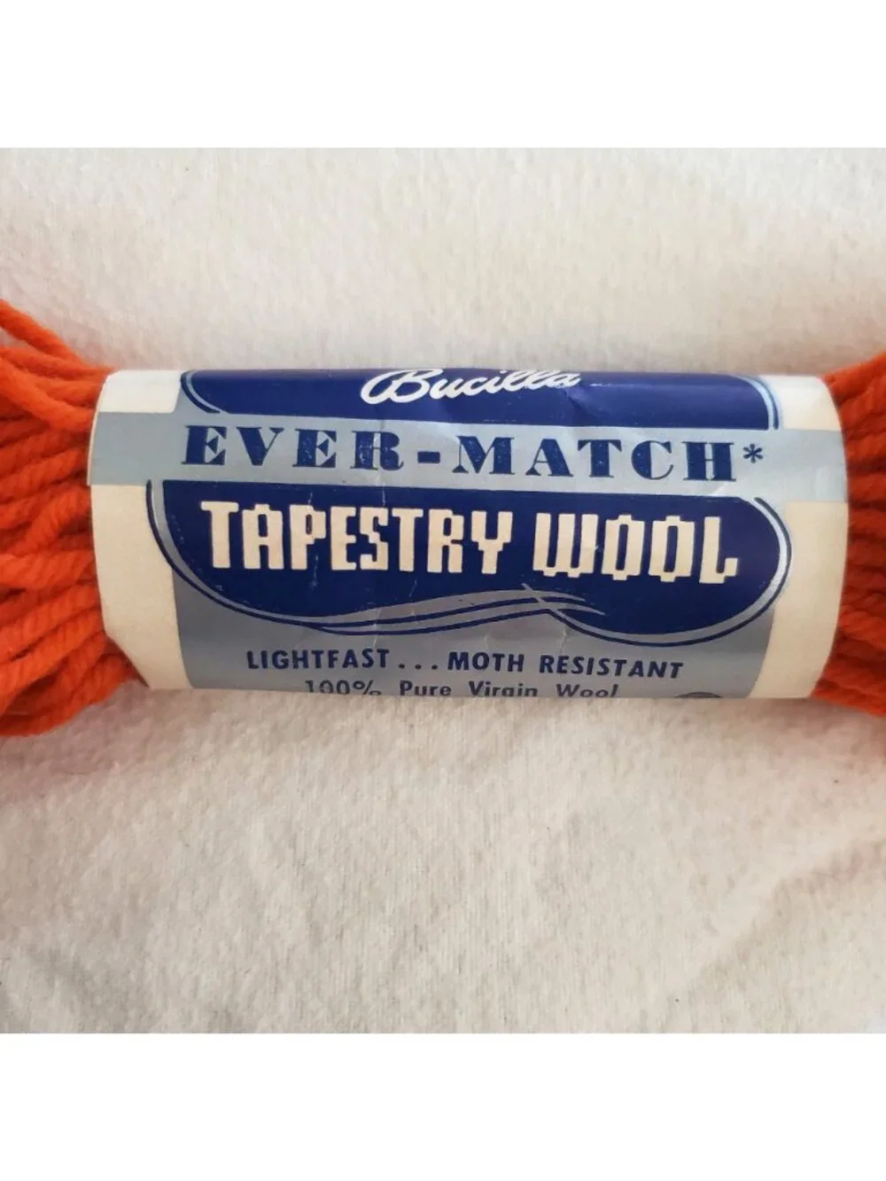 Bucilla Ever Match Tapestry Wool 100% Pure Virgin Wool Color 2044 40 Yards